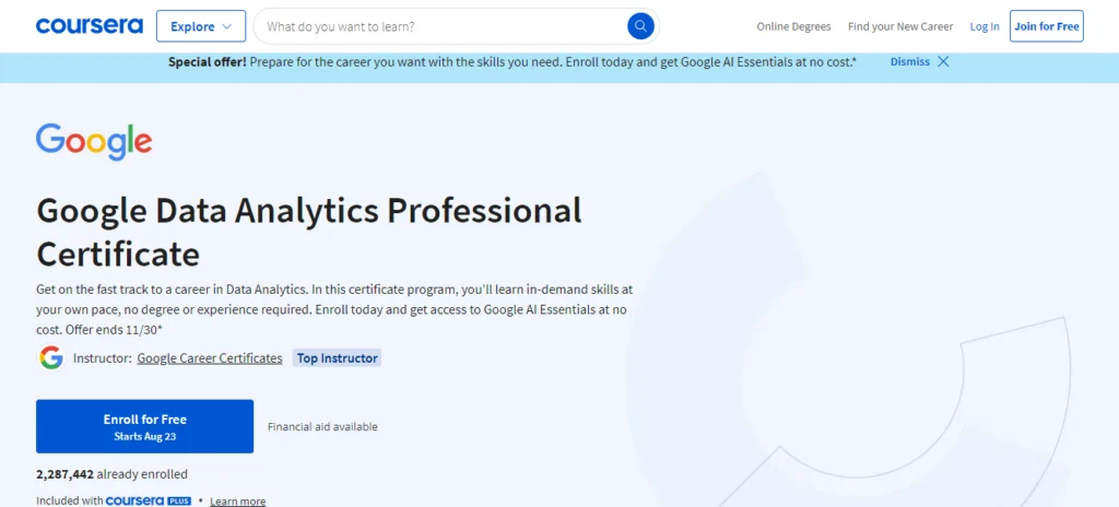 أفضل كورس تحليل البياناتموقع دليل الوظائف السعودي